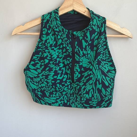 Sweaty Betty Power Contour Zip Bra SZ M - Picture 4 of 6